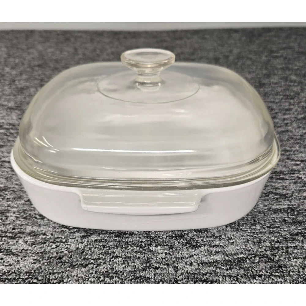 Corning Ware A-10-B Le Romarin 10x10x2 Sq Casserole Dish Spice Of Life W/ Lid